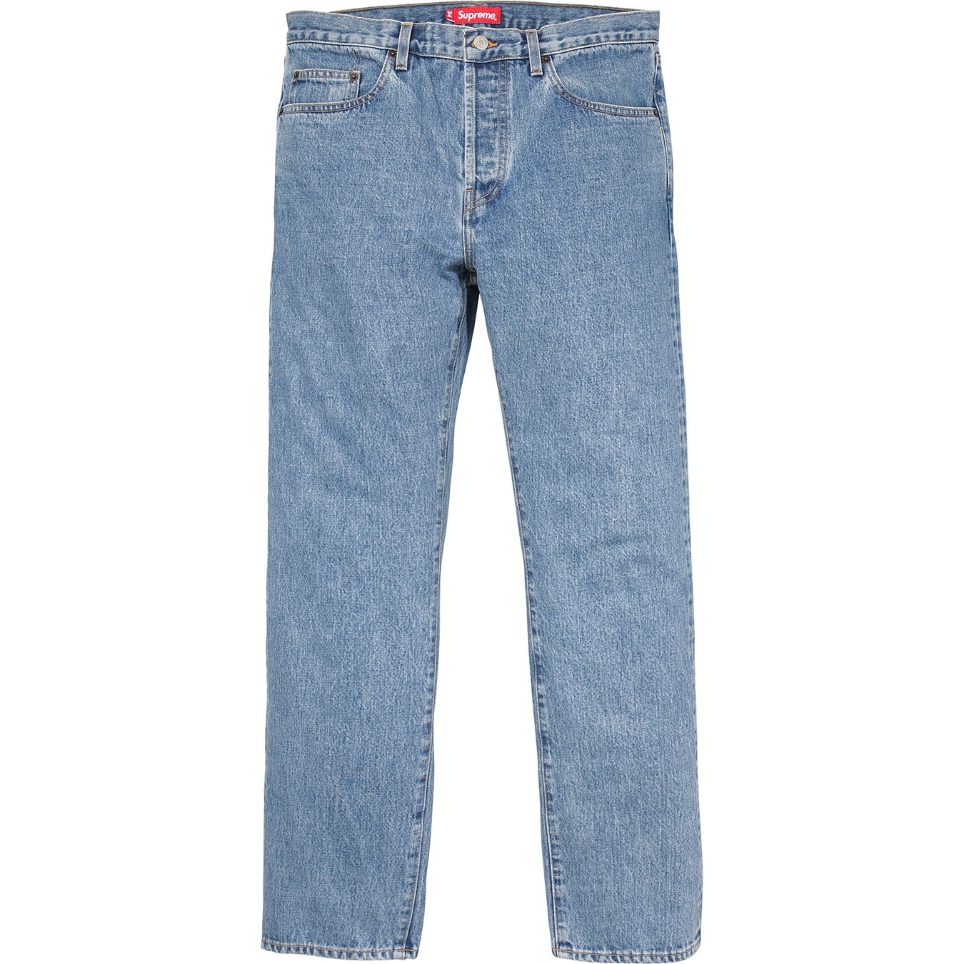Stone Washed Slim Jeans view 2